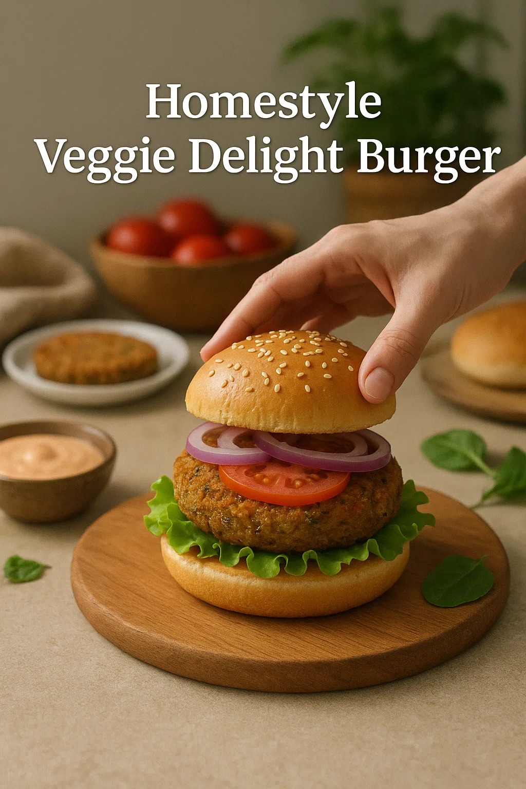 Homestyle Veggie Delight Burger